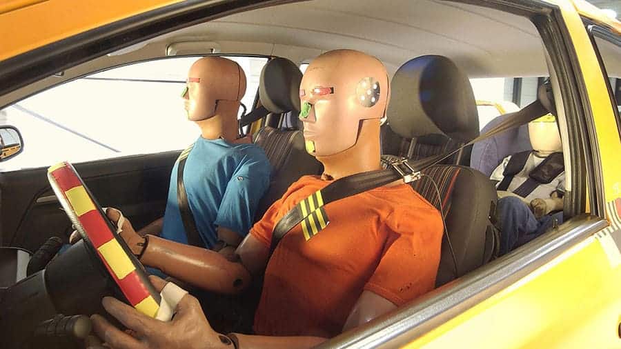 3 crash test dummies in Arizona
