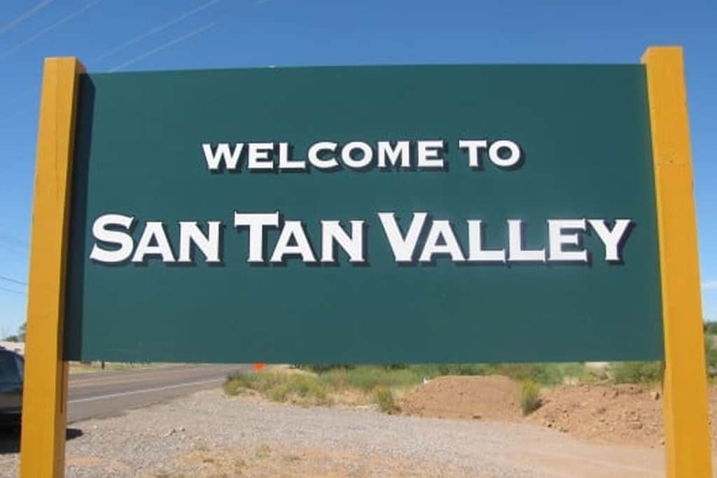 welcome to San Tan Valley Arizona sign